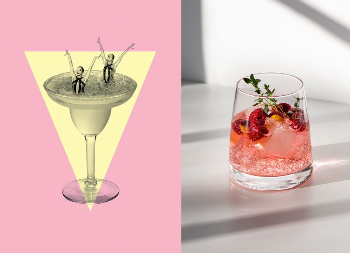 Le rosé : piscine versus cocktail