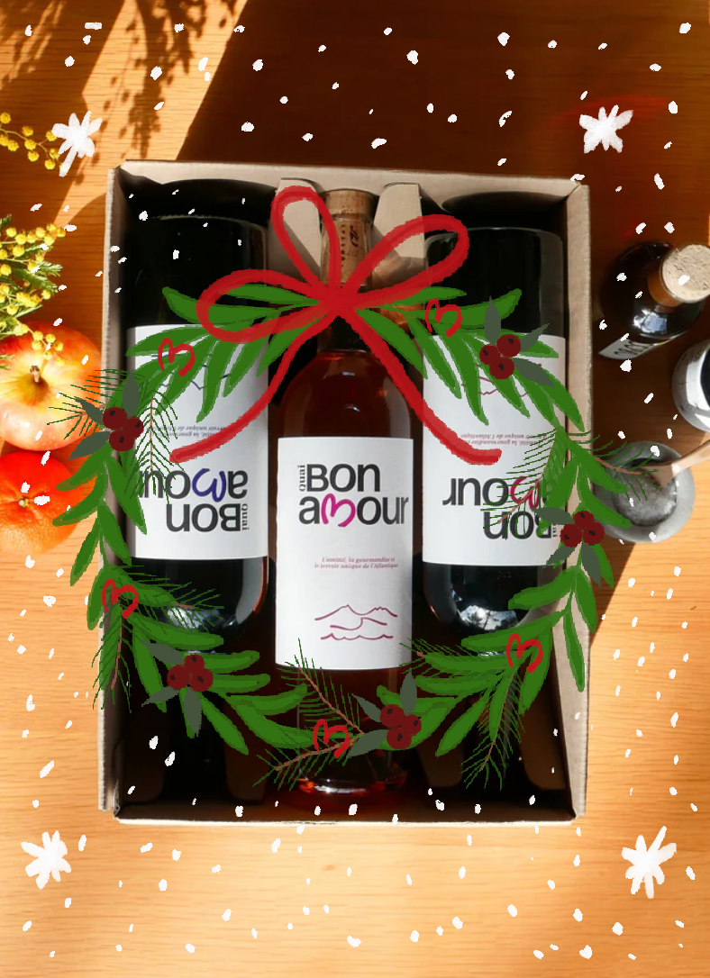 Blanc, rouge, rosé panaché 6 bouteilles