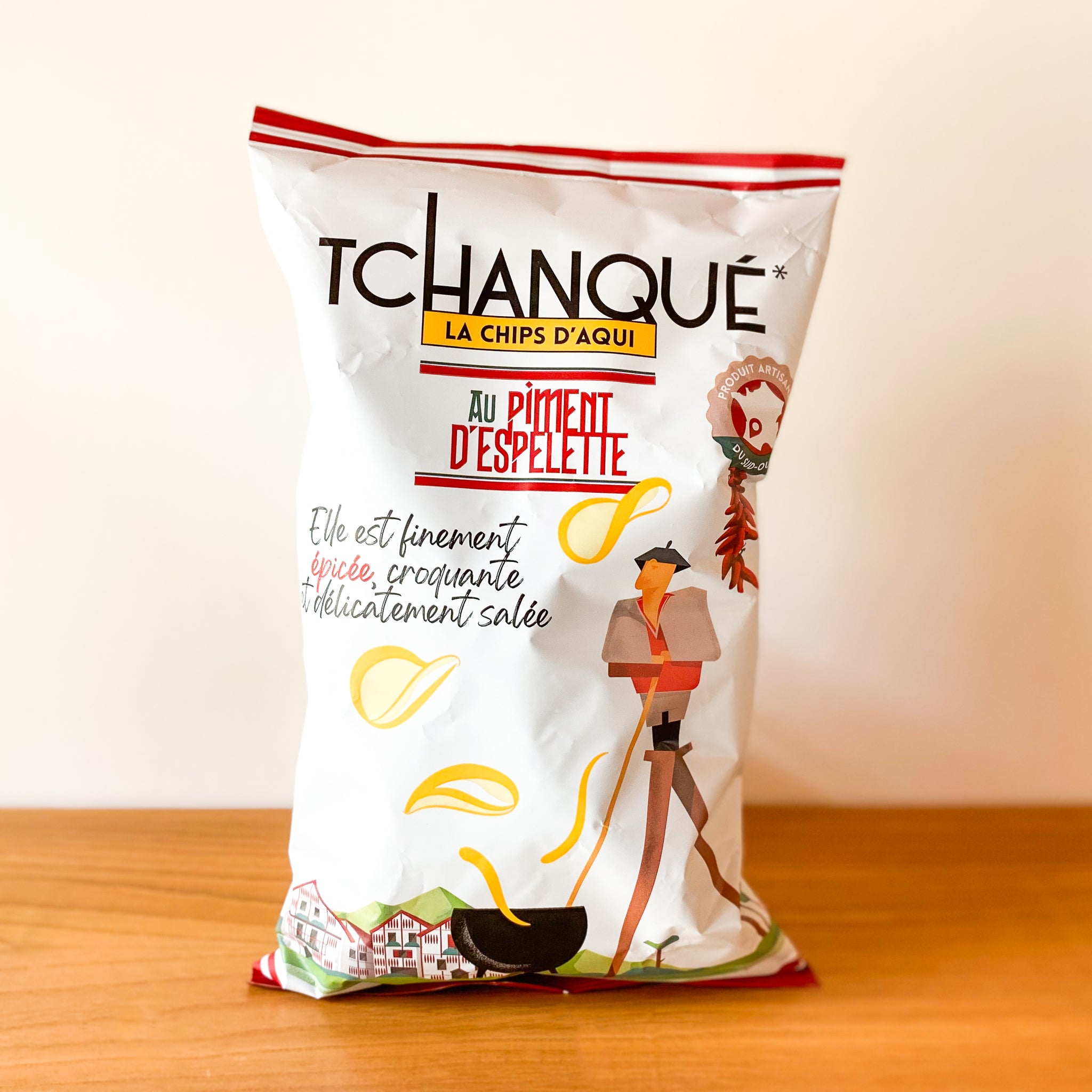 Chips au piment d'Espelette - Tchanqué