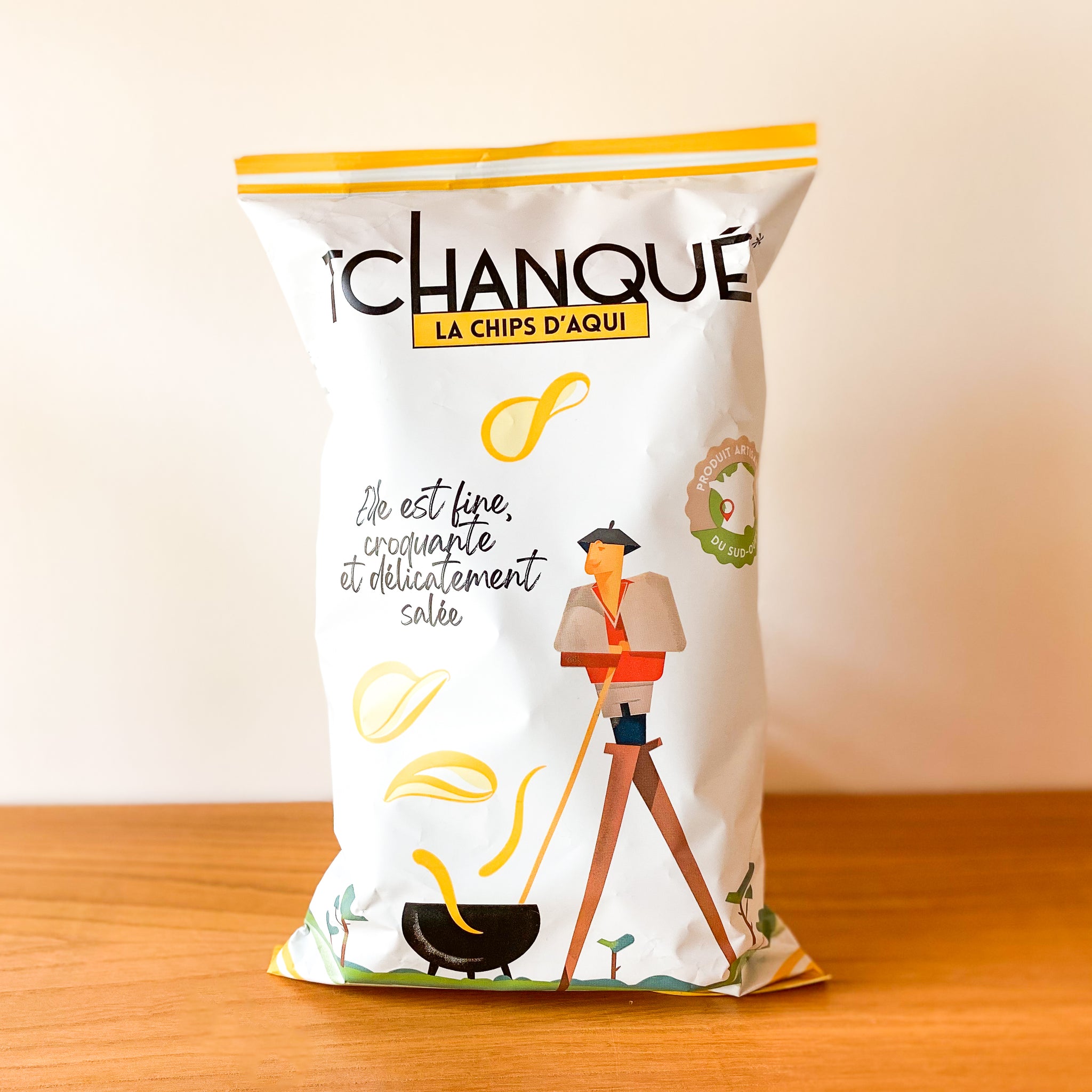 Tchanqué Chips with Salies de Béarn salt - Tchanqué